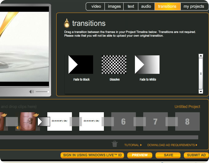 Dove Oscars Home Page