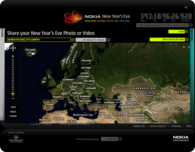 Map view